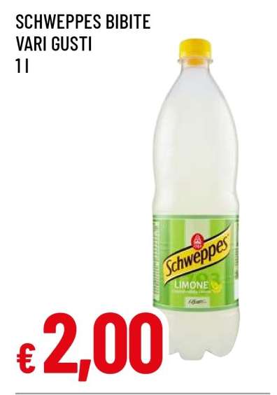 SCHWEPPES BIBITE VARI GUSTI