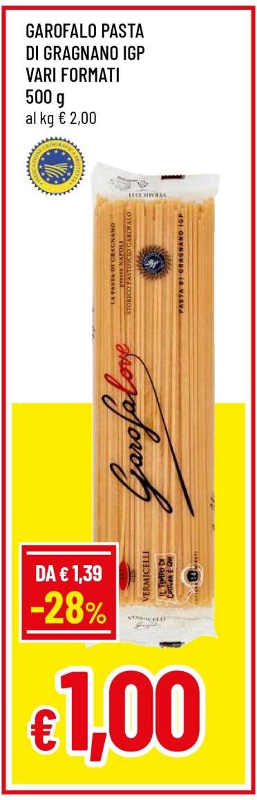 Garofalo Pasta di Gragnano IGP Vari Formati