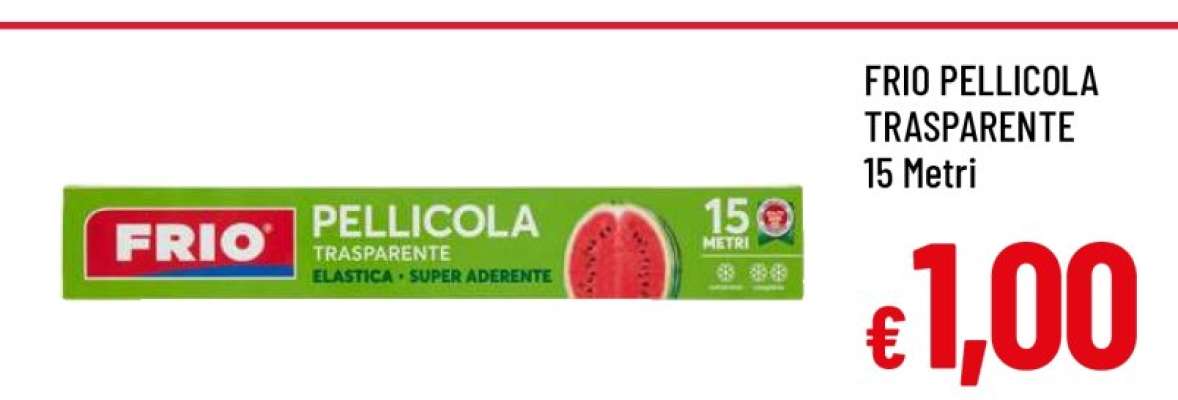 FRIO PELLICOLA TRASPARENTE