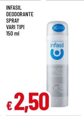 INFASIL DEODORANTE SPRAY