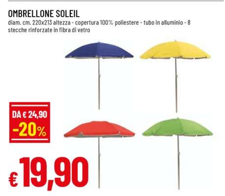 OMBRELLONE SOLEIL