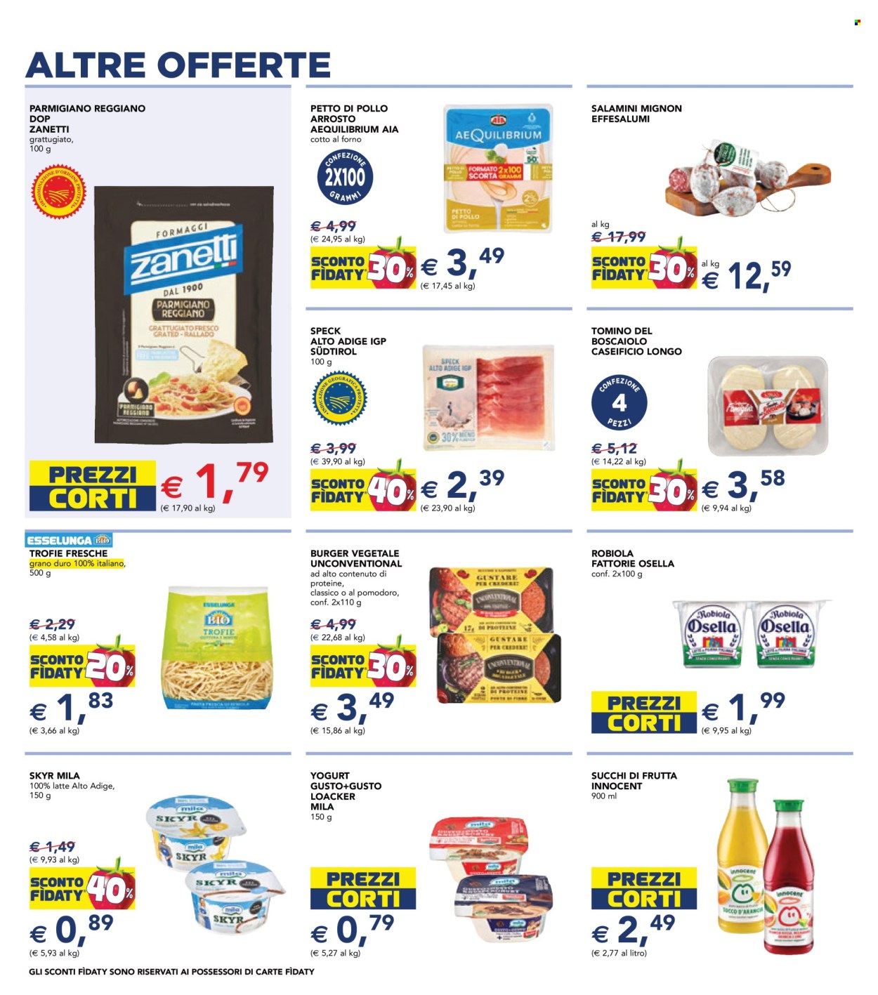 Volantino Esselunga - 22/5/2025 - 1/6/2025. Pagina 1