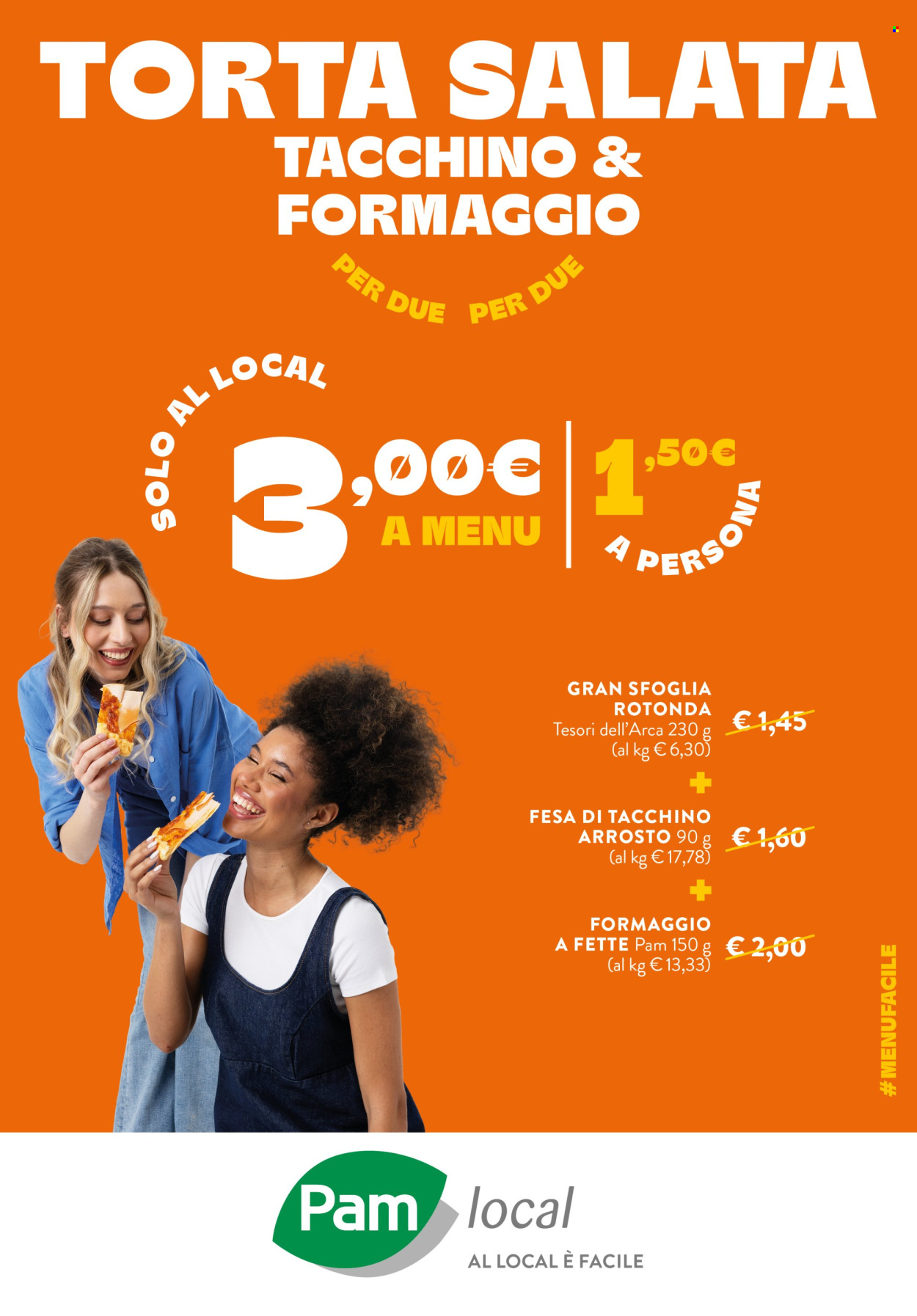 Volantino Pam local. Pagina 1