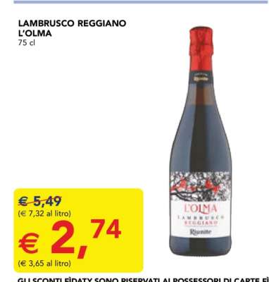 Lambrusco Reggiano L'Olma