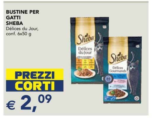 BUSTINE PER GATTI SHEBA