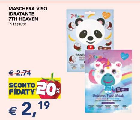 MASCHERA VISO IDRATANTE 7TH HEAVEN