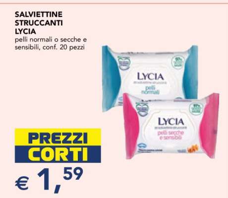 Salviettine Struccanti Lycia
