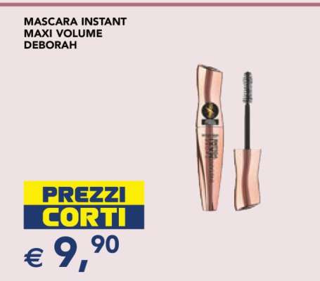 MASCARA INSTANT MAXI VOLUME DEBORAH