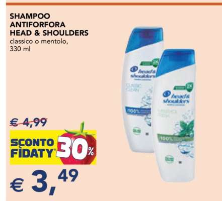 SHAMPOO ANTIFORFORA HEAD & SHOULDERS