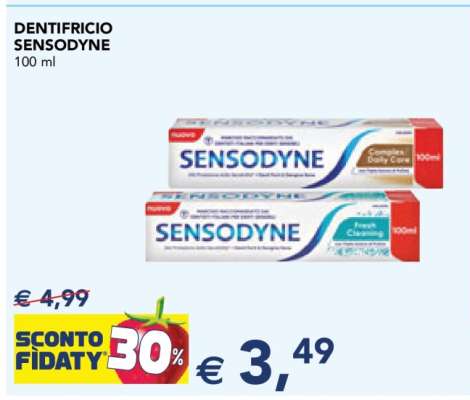 Dentifricio Sensodyne
