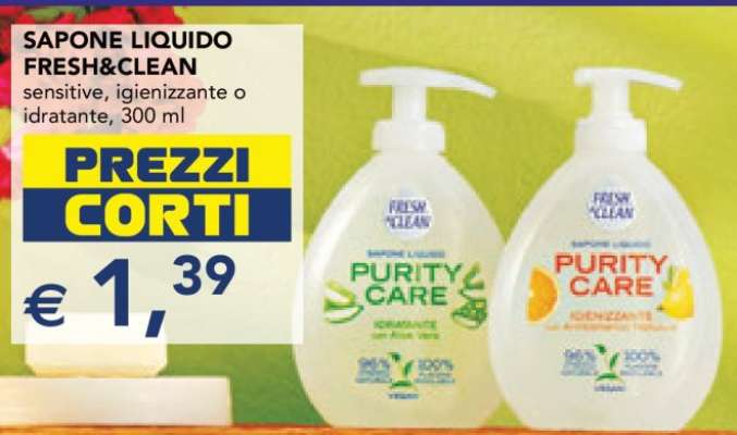 Sapone Liquido Fresh & Clean