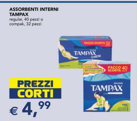 ASSORBENTI INTERNI TAMPAX