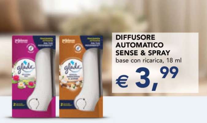 DIFFUSORE AUTOMATICO SENSE & SPRAY