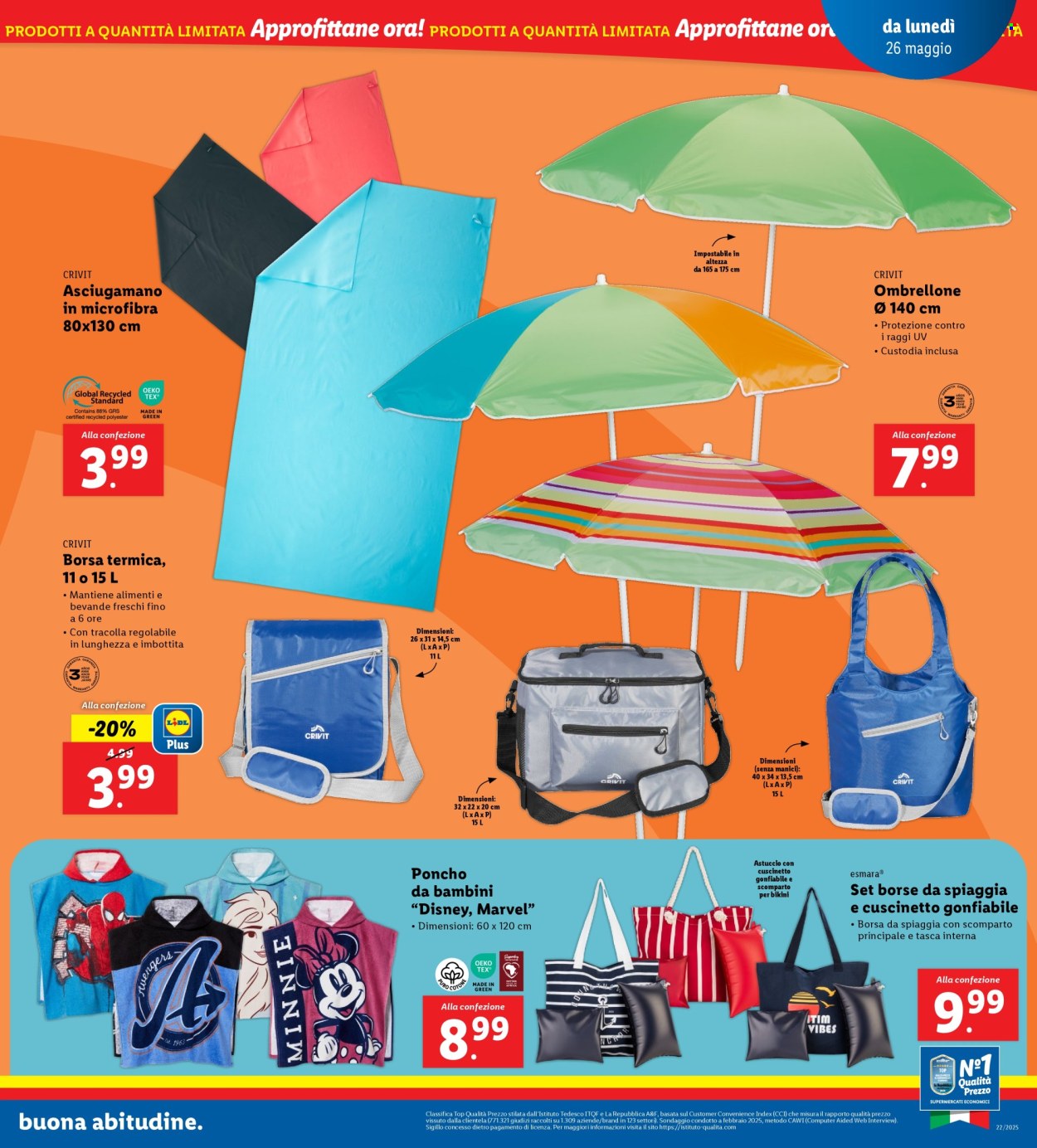 Volantino Lidl - 26/5/2025 - 1/6/2025. Pagina 1
