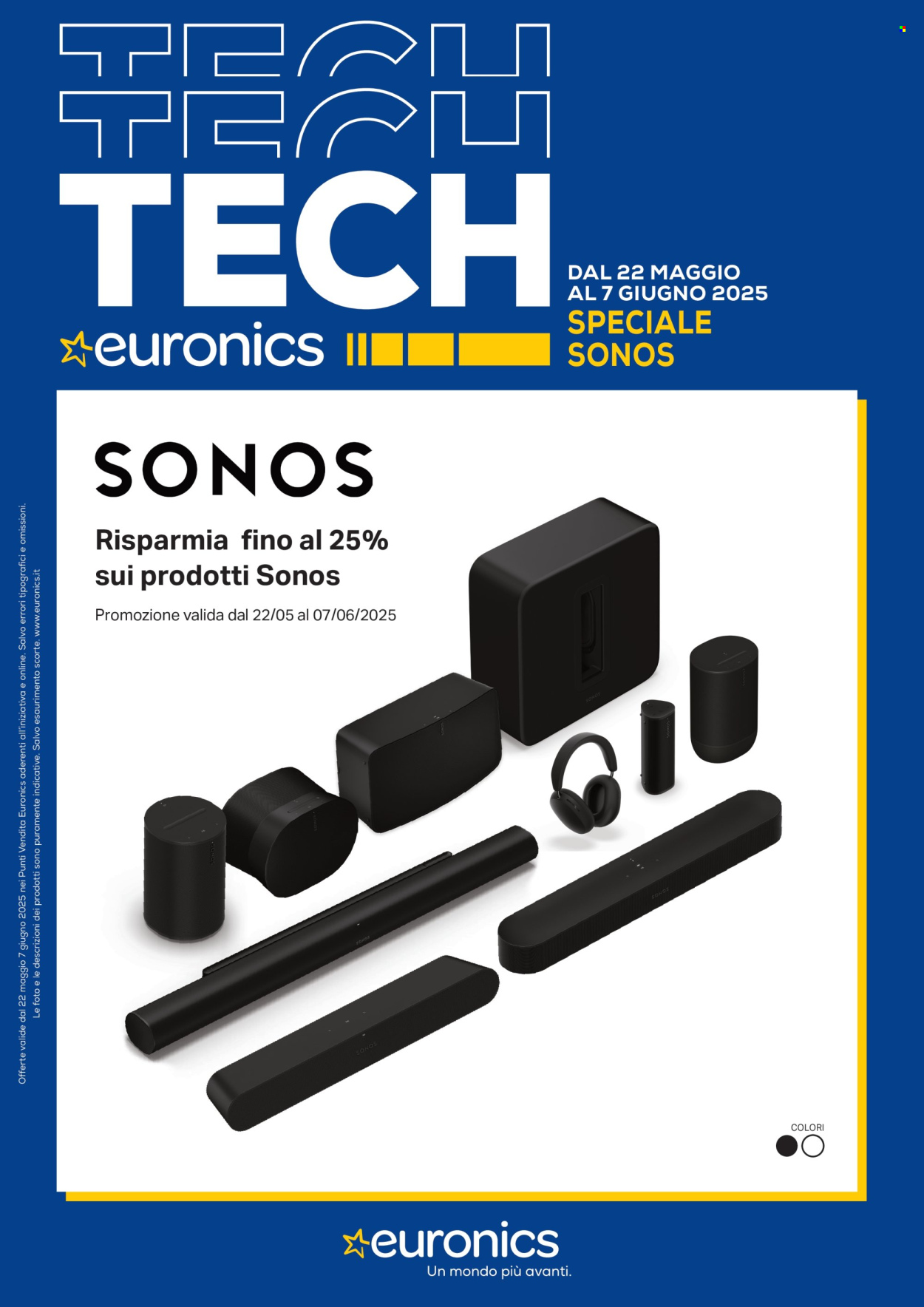 Volantino Euronics - 22/5/2025 - 7/6/2025. Pagina 1
