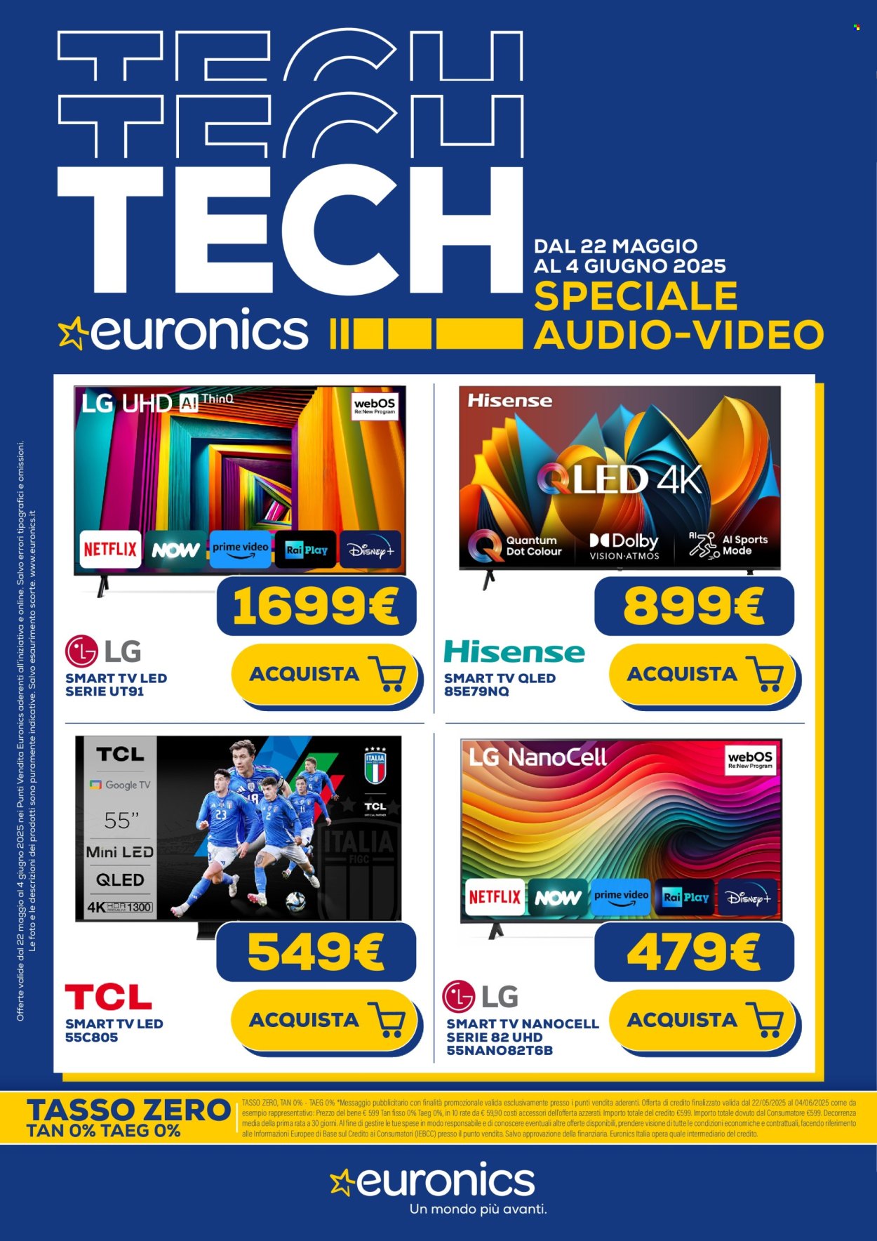 Leták Euronics - 22.5.2025 - 4.6.2025. Strana 1