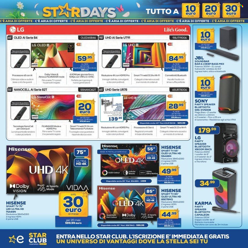 Volantino Euronics - 22/5/2025 - 4/6/2025. Pagina 1