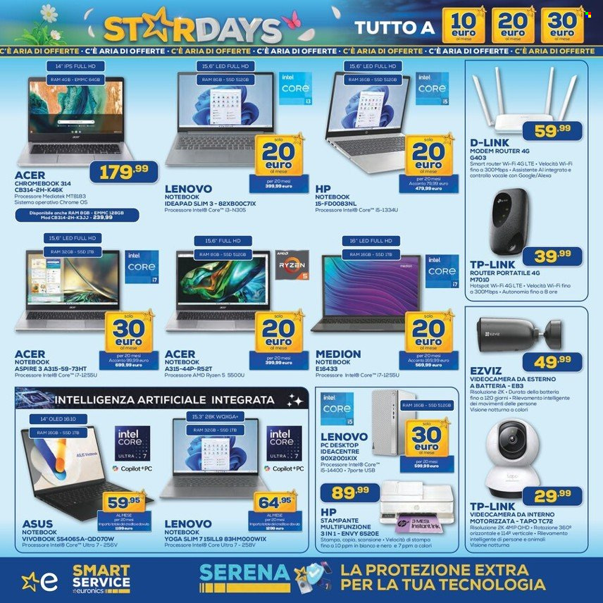 Volantino Euronics - 22/5/2025 - 4/6/2025. Pagina 1