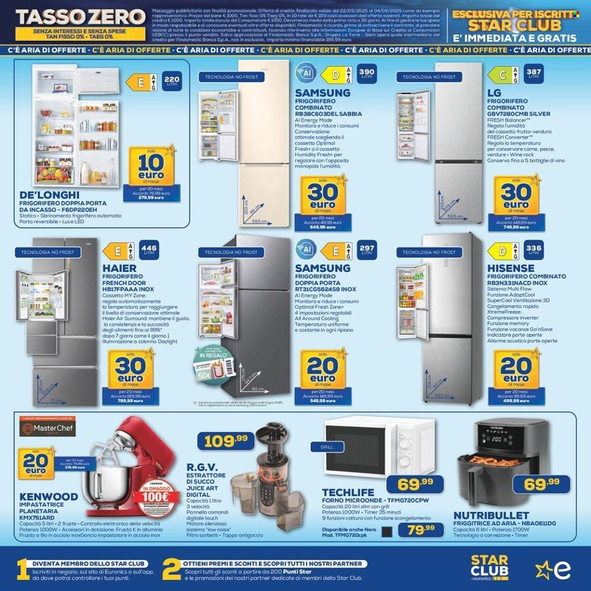 Volantino Euronics - 22/5/2025 - 4/6/2025. Pagina 1