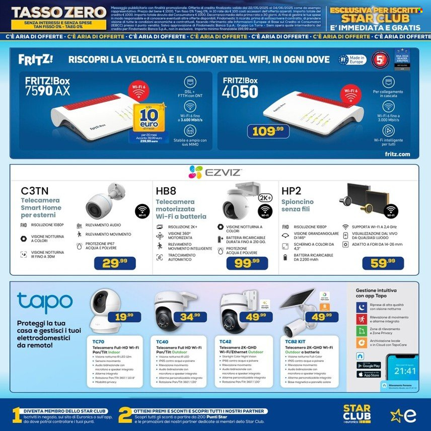 Volantino Euronics - 22/5/2025 - 4/6/2025. Pagina 1