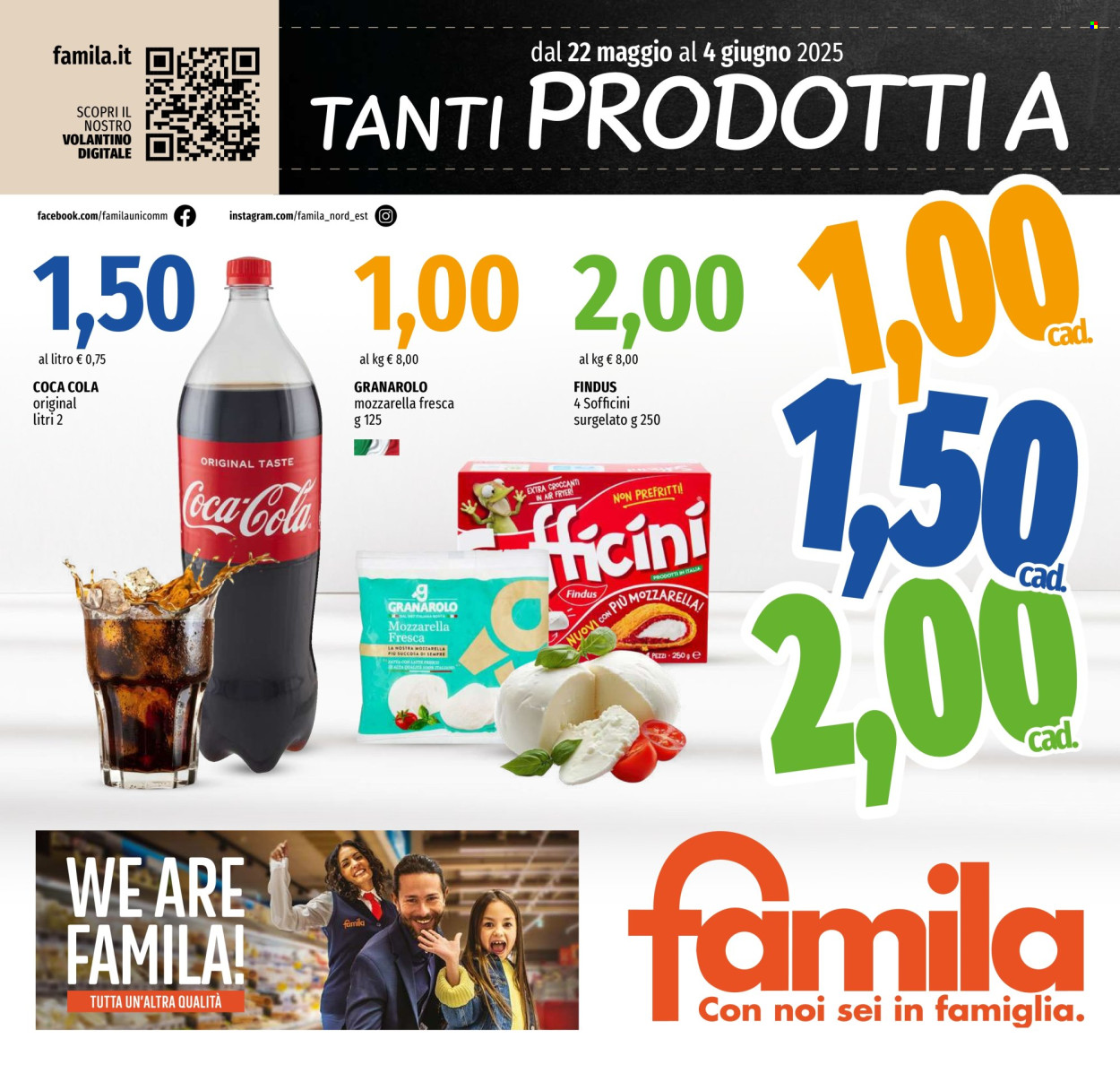 Volantino Famila - 22/5/2025 - 4/6/2025. Pagina 1