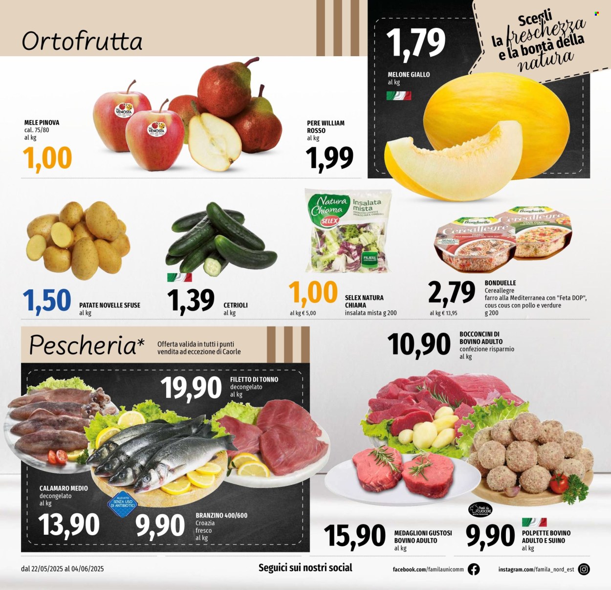 Volantino Famila - 22/5/2025 - 4/6/2025. Pagina 1