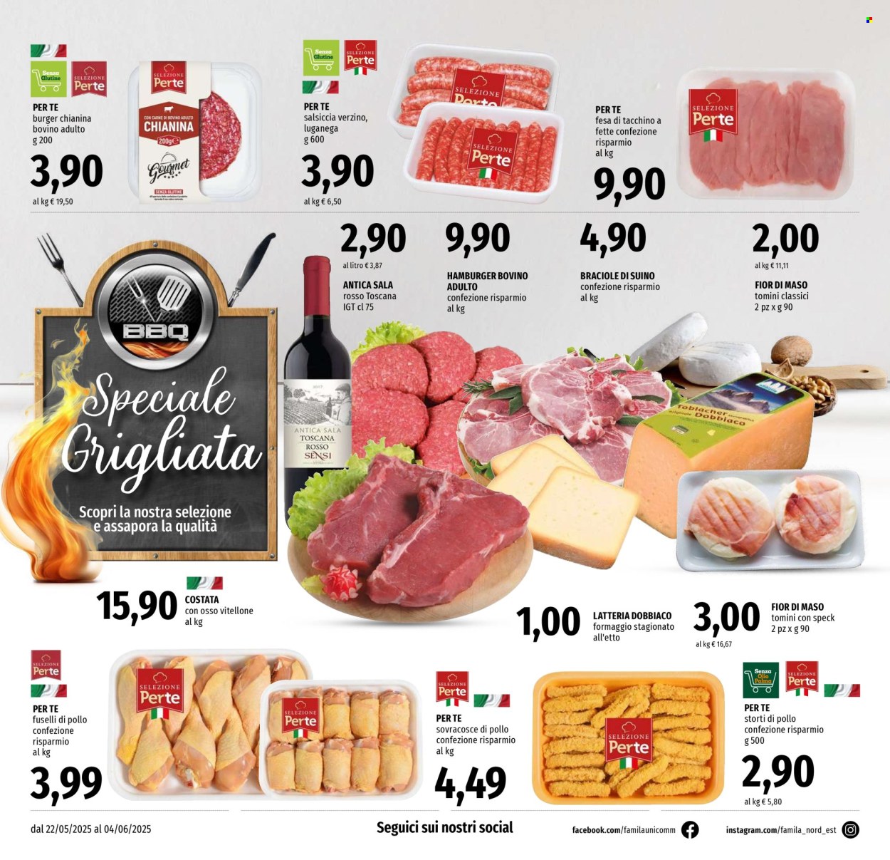 Volantino Famila - 22/5/2025 - 4/6/2025. Pagina 1