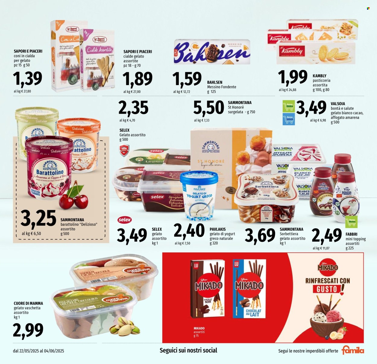 Volantino Famila - 22/5/2025 - 4/6/2025. Pagina 1