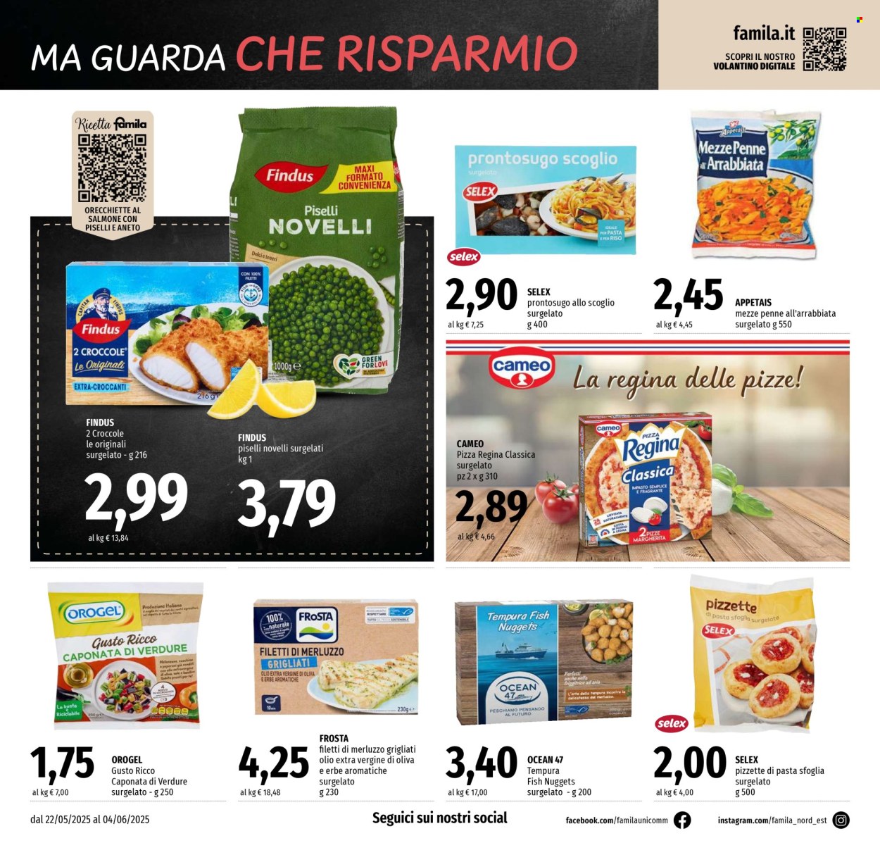 Volantino Famila - 22/5/2025 - 4/6/2025. Pagina 1