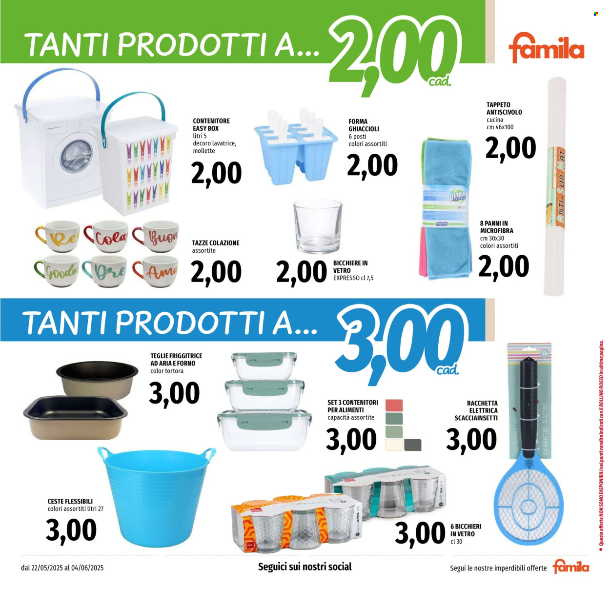 Volantino Famila - 22/5/2025 - 4/6/2025. Pagina 1