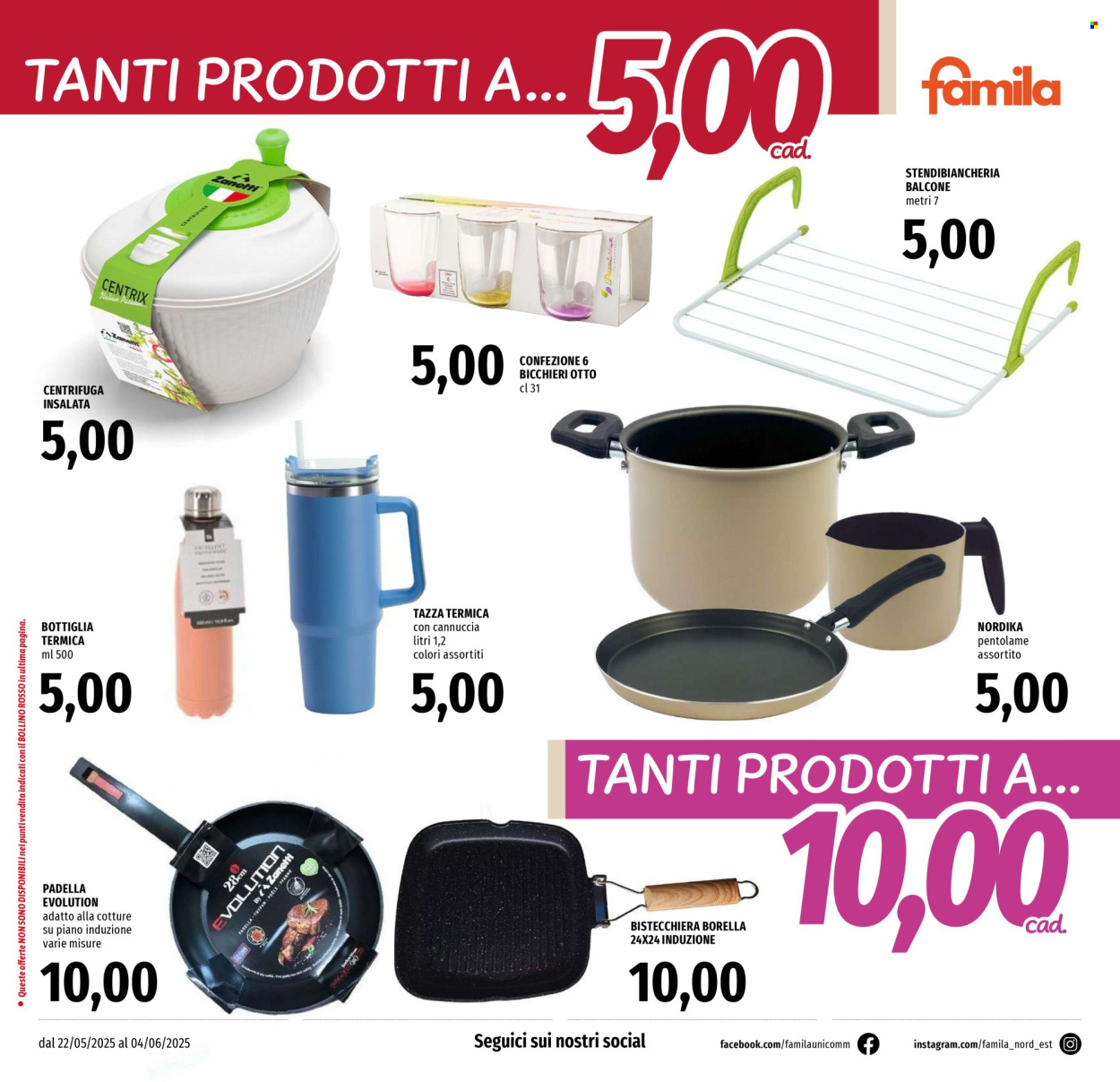 Volantino Famila - 22/5/2025 - 4/6/2025. Pagina 1