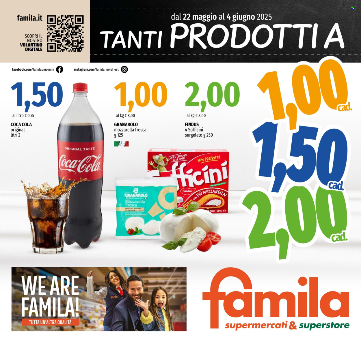 Volantino Famila - 22/5/2025 - 4/6/2025. Pagina 1