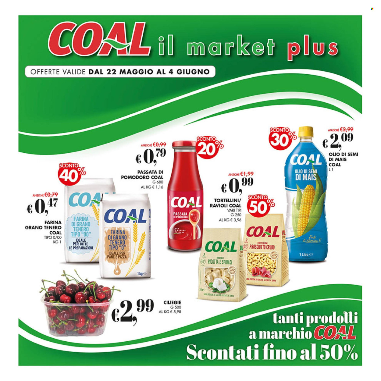 Volantino COAL - 22/5/2025 - 4/6/2025. Pagina 1