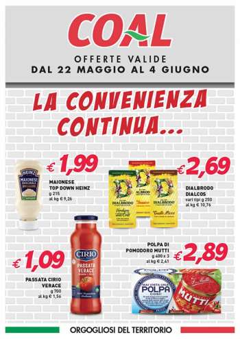 Volantino COAL - 22/5/2025 - 4/6/2025.