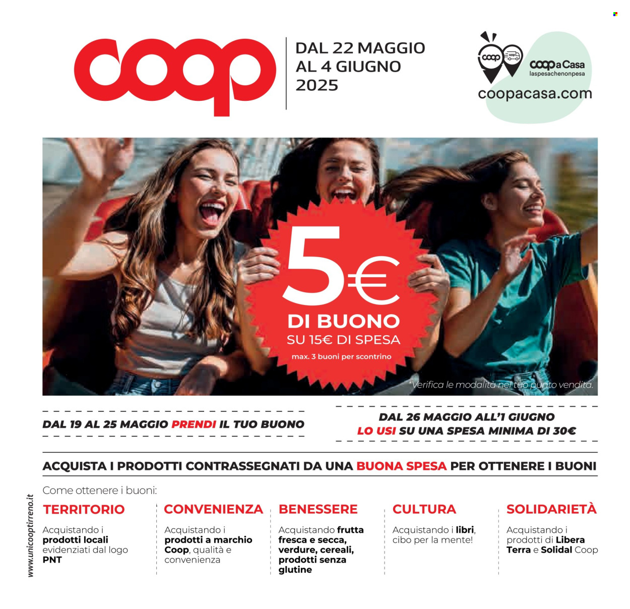 Leták Coop - 22.5.2025 - 4.6.2025. Strana 1