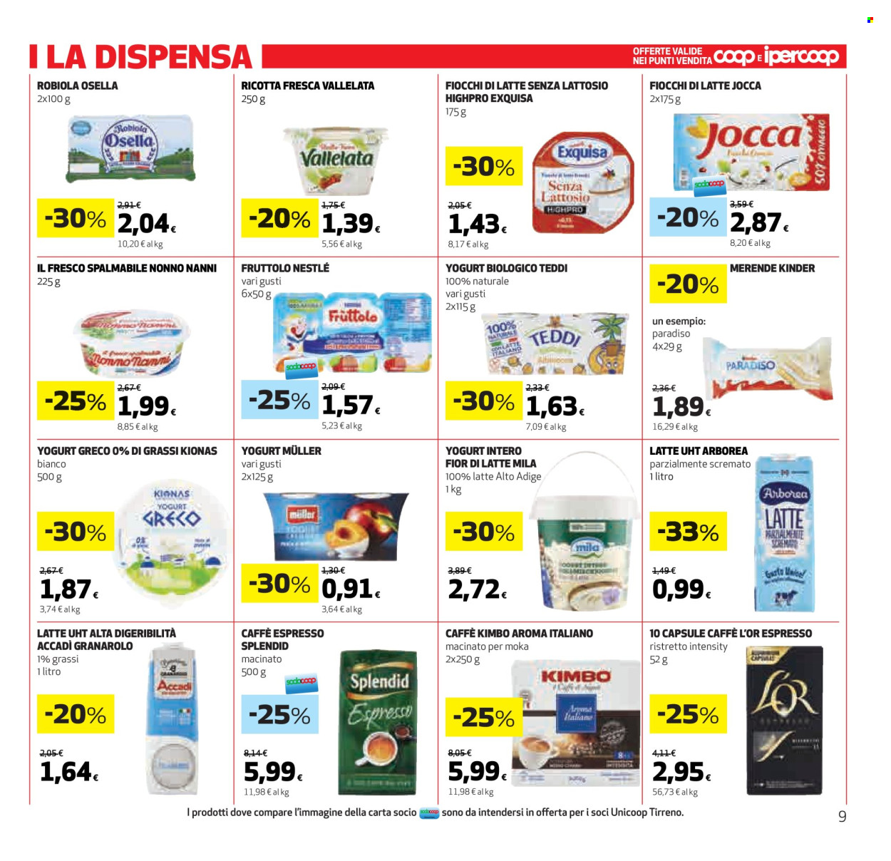 Volantino Coop - 22/5/2025 - 4/6/2025. Pagina 1