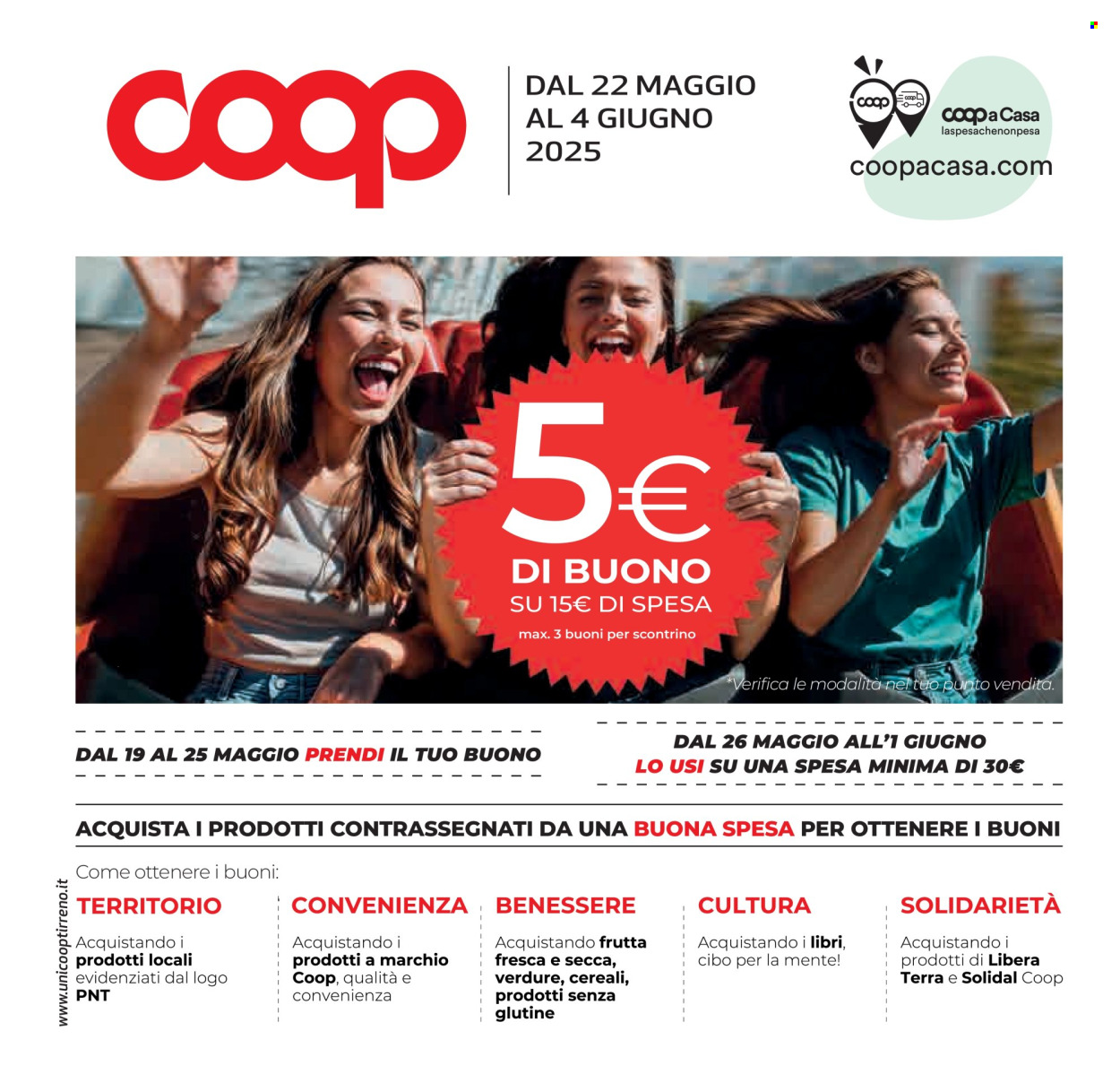 Leták Coop - 22.5.2025 - 4.6.2025. Strana 1
