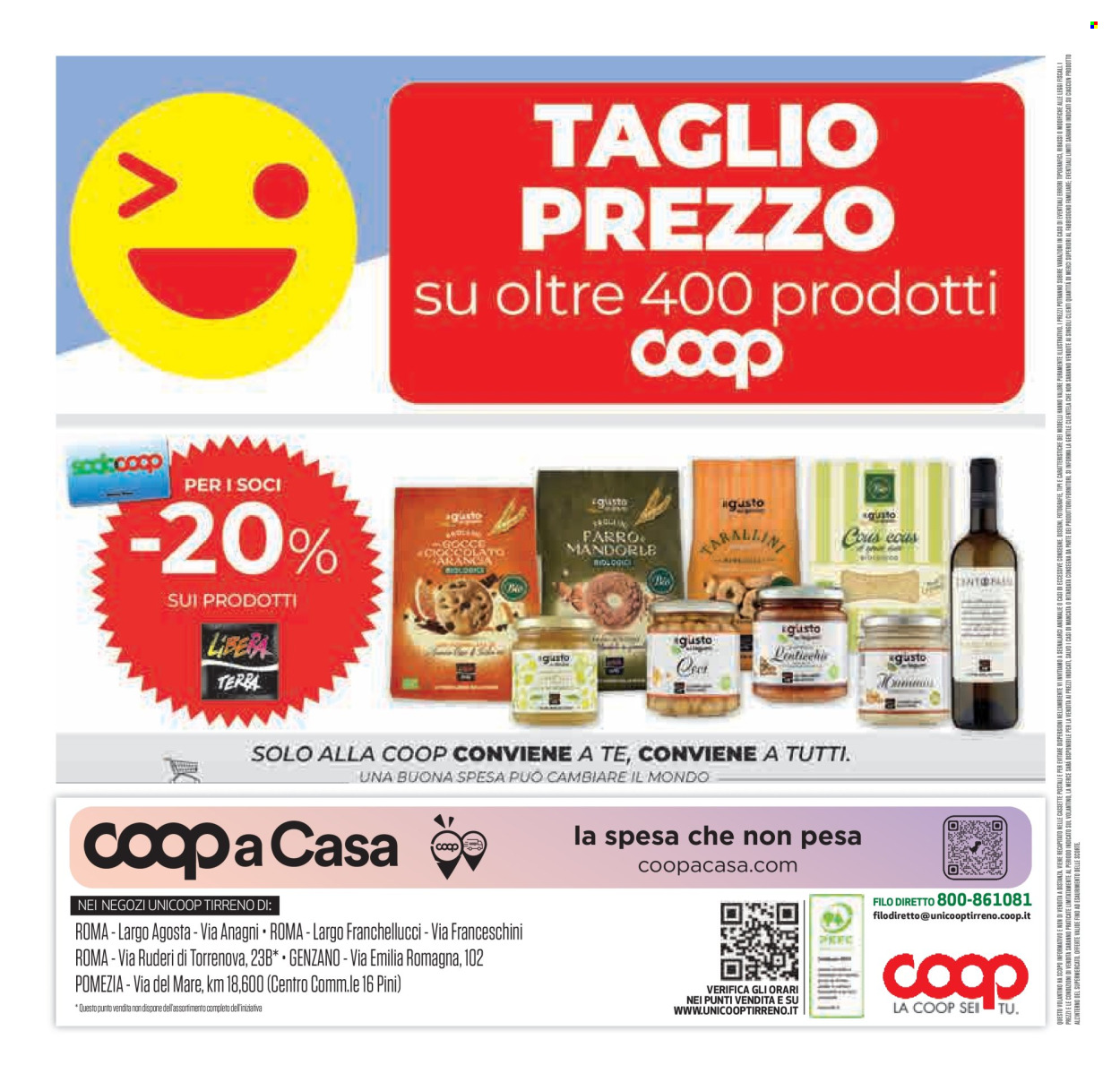 Volantino Coop - 22/5/2025 - 4/6/2025. Pagina 1