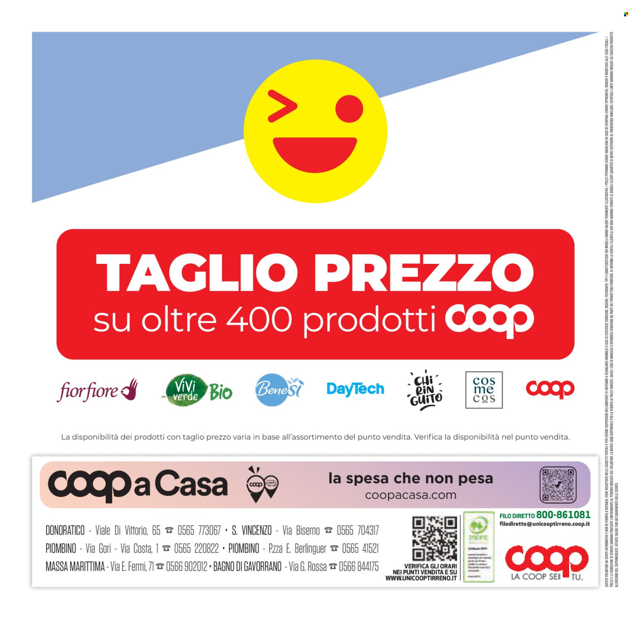 Volantino Coop - 22/5/2025 - 4/6/2025. Pagina 1