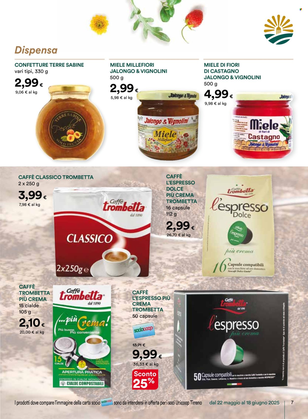 Volantino Coop - 22/5/2025 - 18/6/2025. Pagina 1