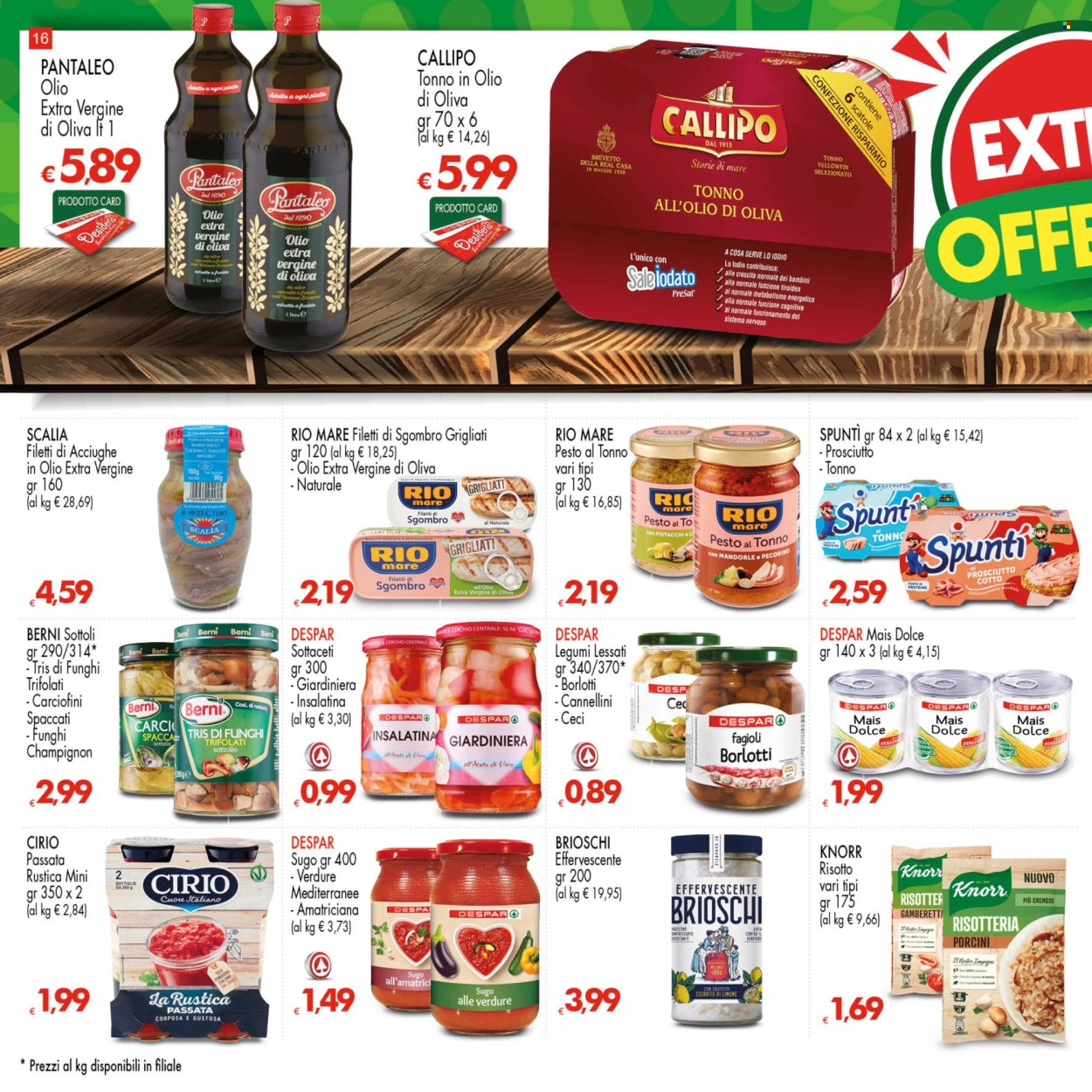 Volantino Eurospar - 22/5/2025 - 4/6/2025. Pagina 16