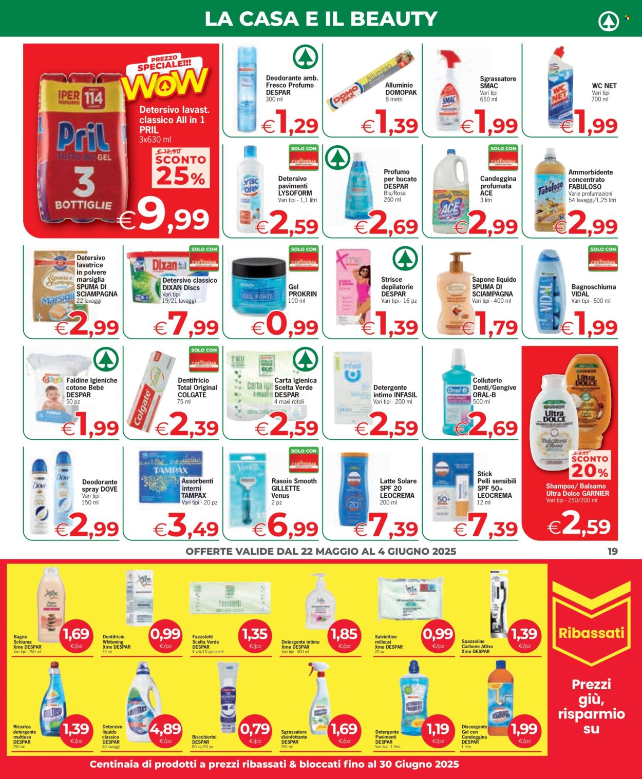 Volantino Despar - 22/5/2025 - 4/6/2025. Pagina 1