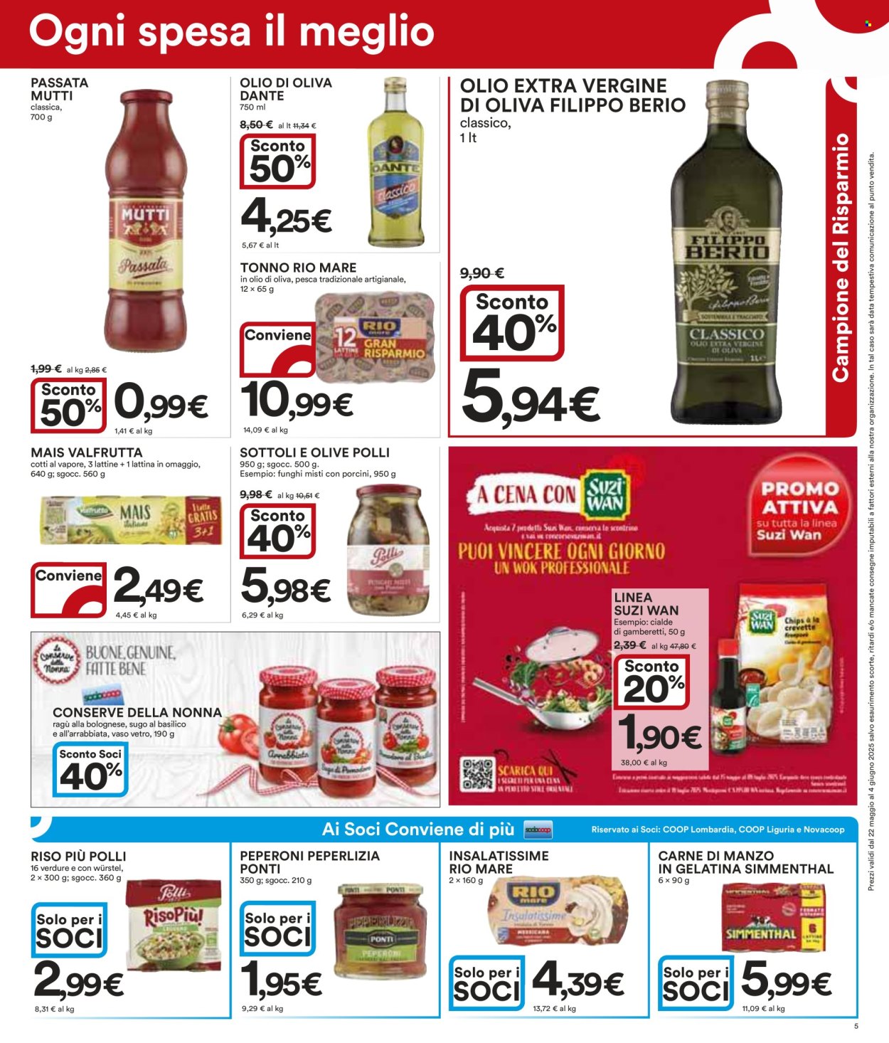 Volantino Coop - 22/5/2025 - 4/6/2025. Pagina 1