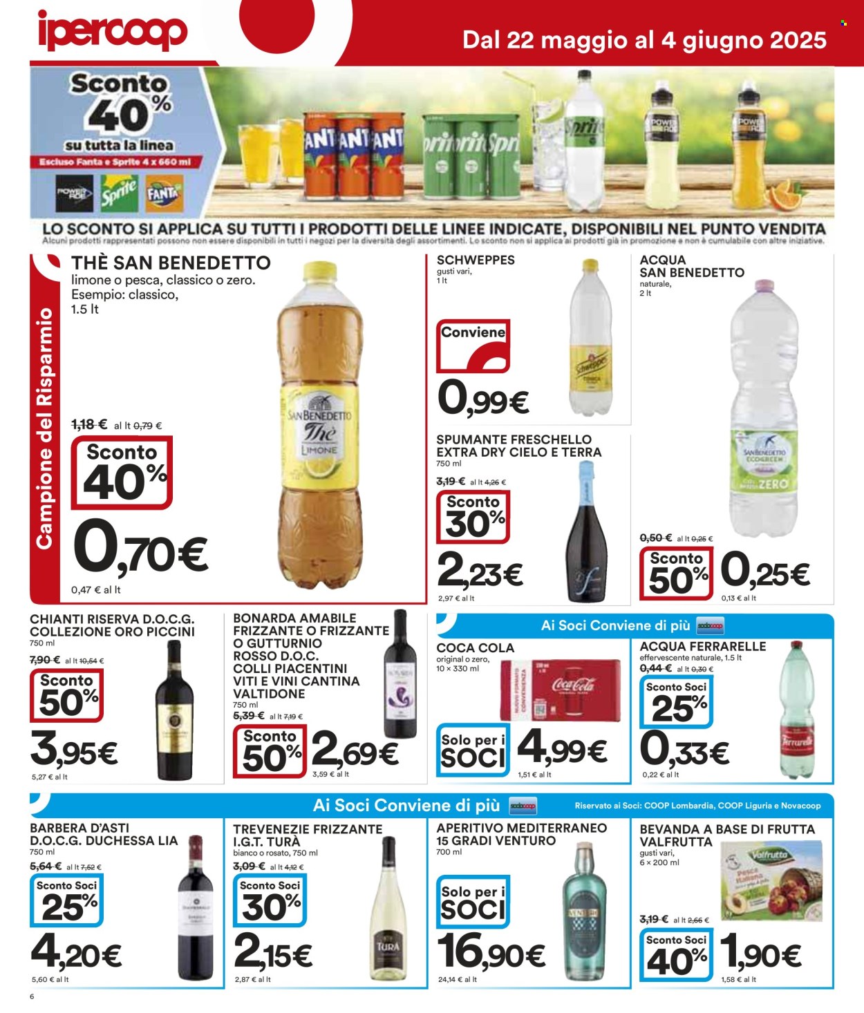 Volantino Coop - 22/5/2025 - 4/6/2025. Pagina 1