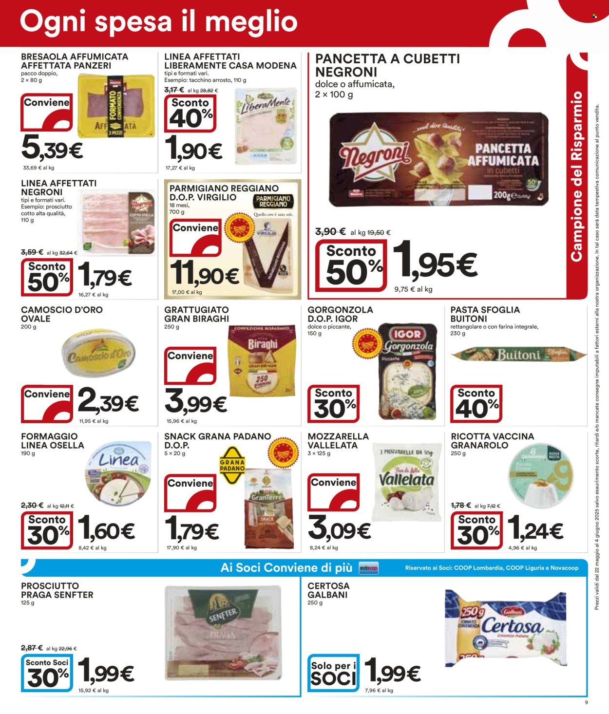 Volantino Coop - 22/5/2025 - 4/6/2025. Pagina 1