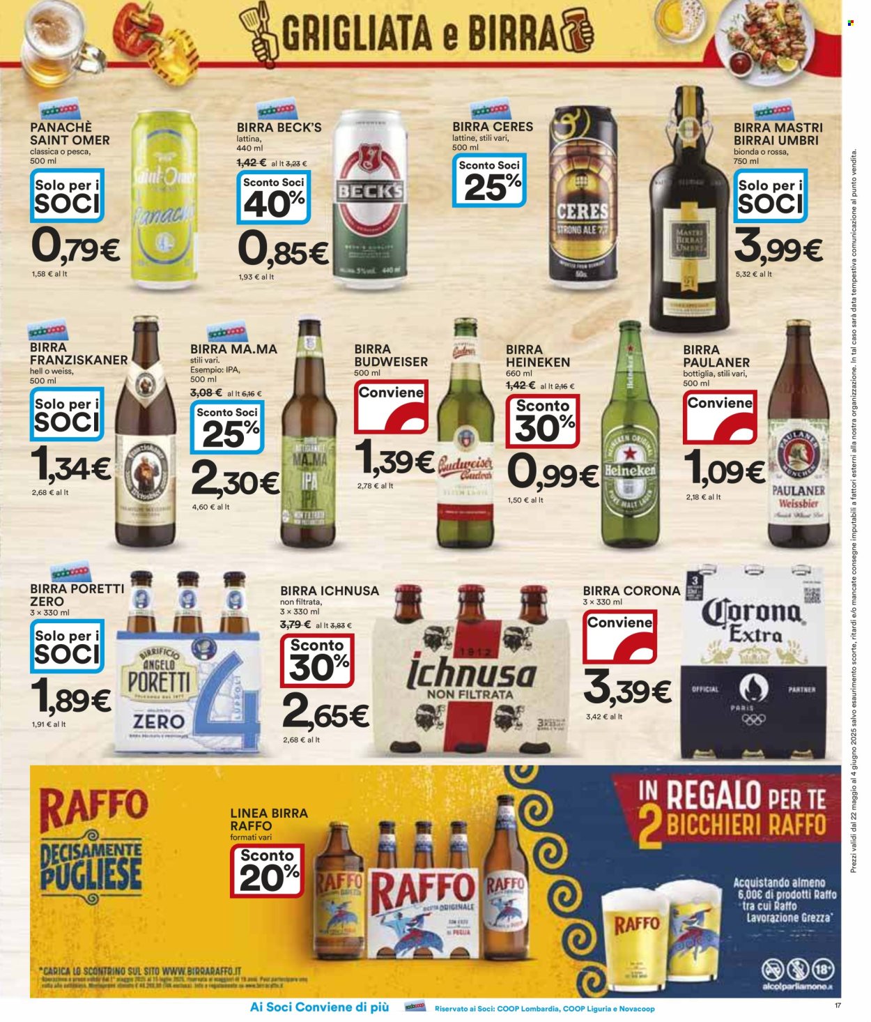 Volantino Coop - 22/5/2025 - 4/6/2025. Pagina 1
