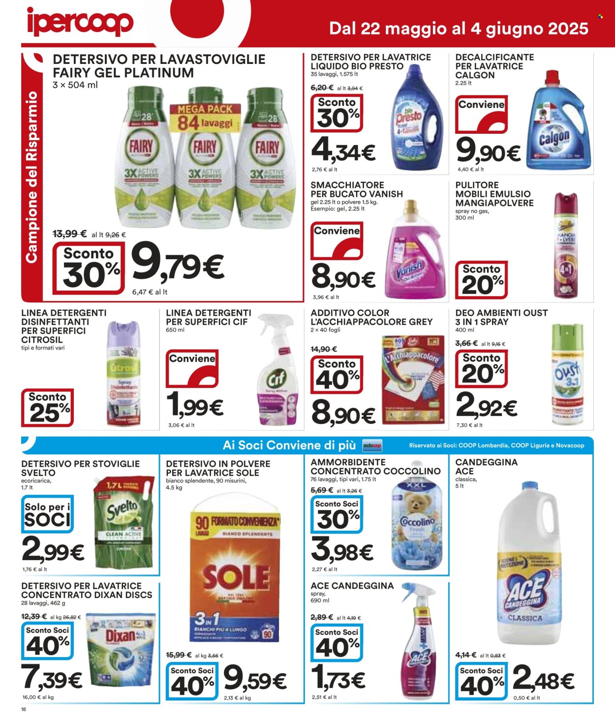 Volantino Coop - 22/5/2025 - 4/6/2025. Pagina 1