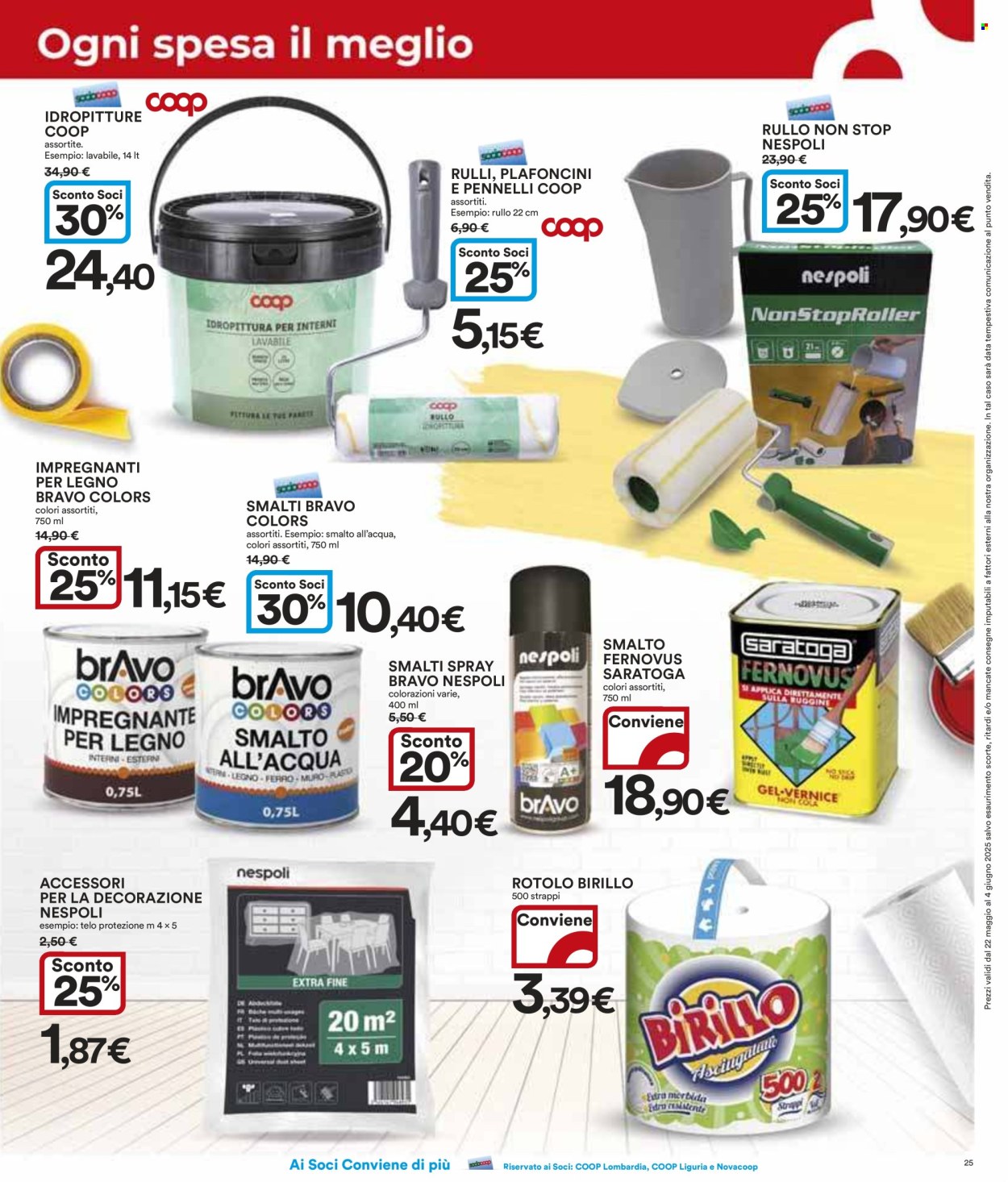 Volantino Coop - 22/5/2025 - 4/6/2025. Pagina 1