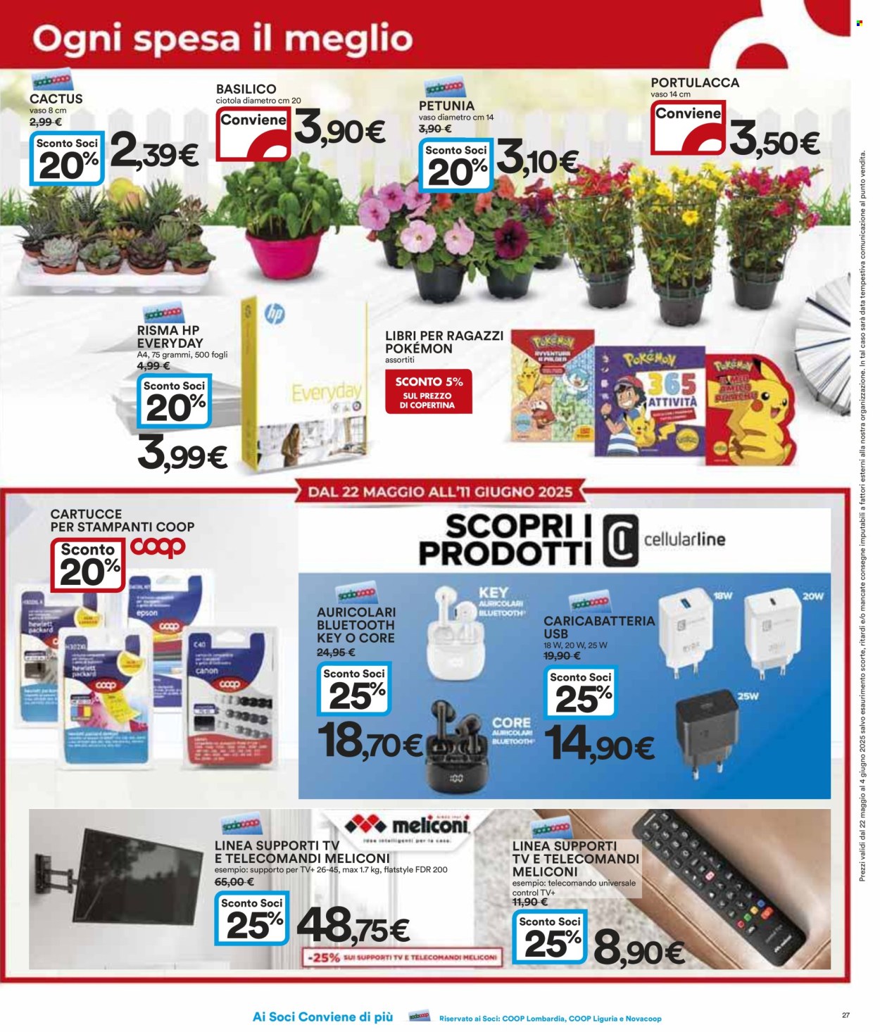 Volantino Coop - 22/5/2025 - 4/6/2025. Pagina 1