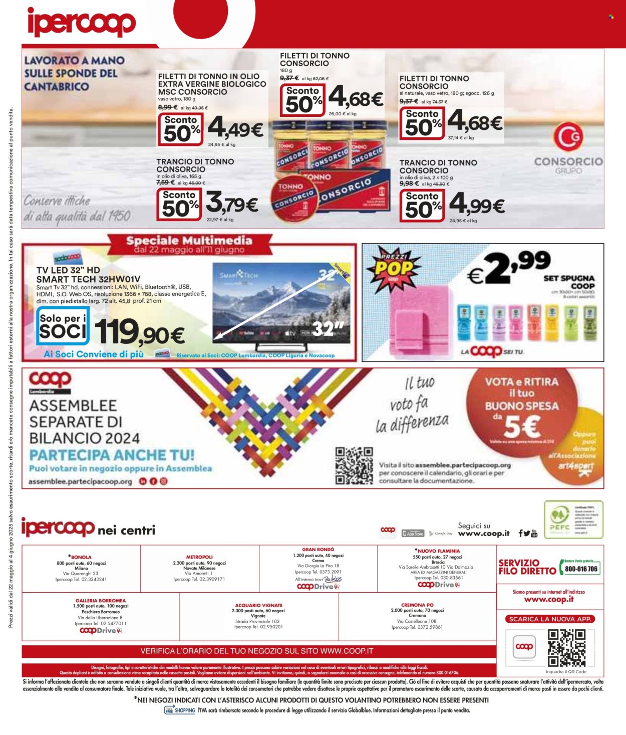 Volantino Coop - 22/5/2025 - 4/6/2025. Pagina 1